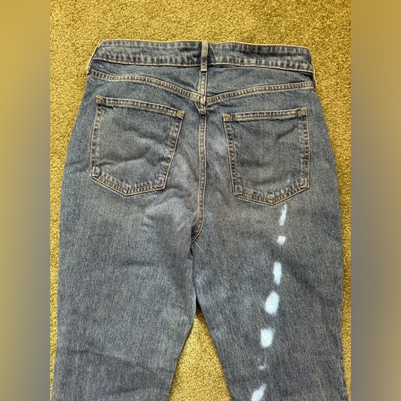 Old Navy Women’s Extra High Rise Kicker Boot Cut Jeans size 10, button waist - Picture 4 of 8